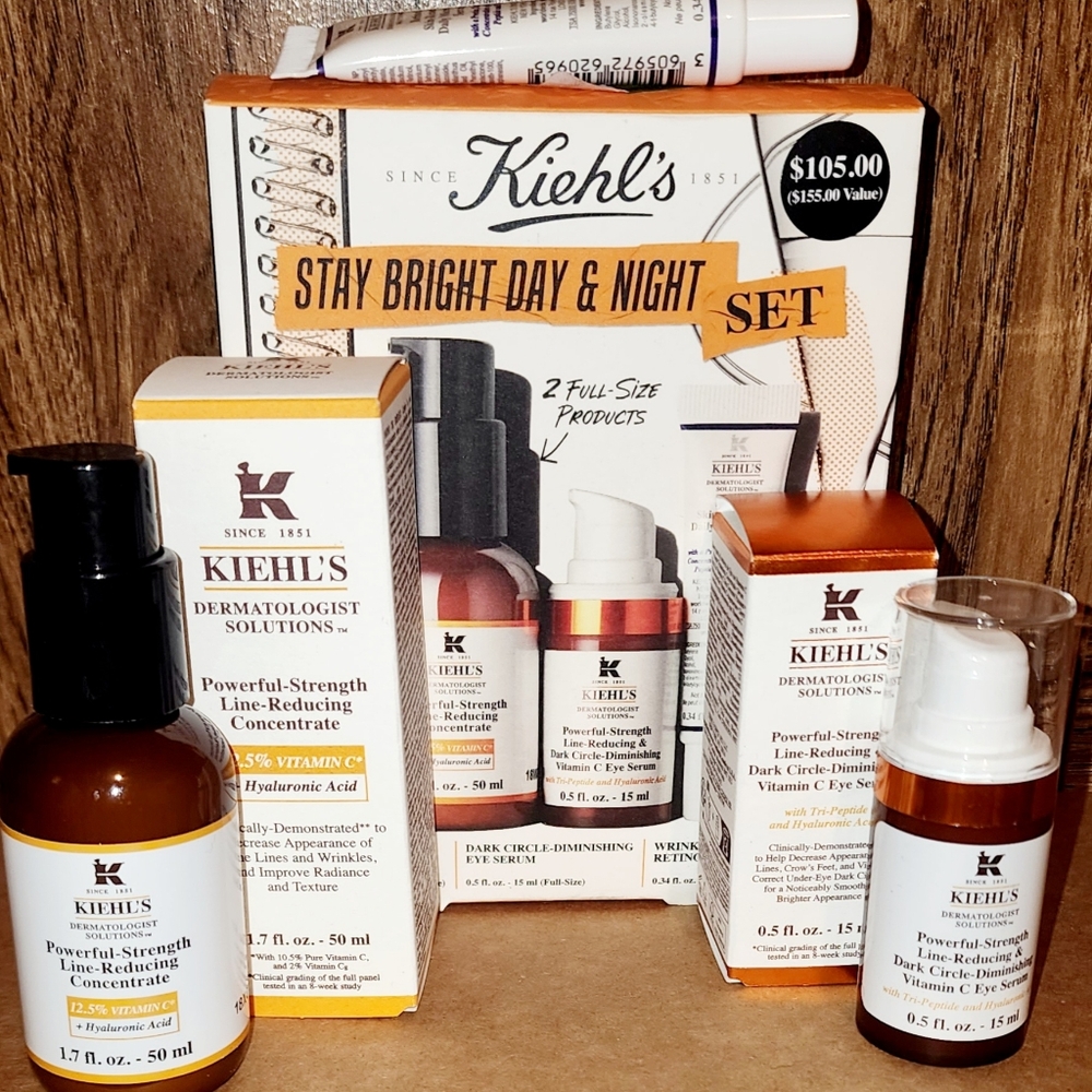 Kiehl's Stay Bright Day & Night Set